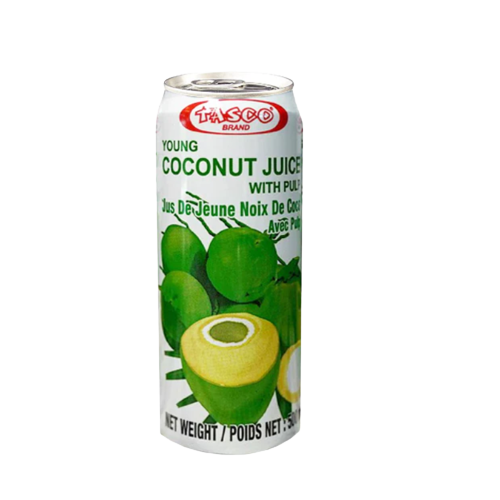 Tas Coconut Juice With Pulp 12x500ml
